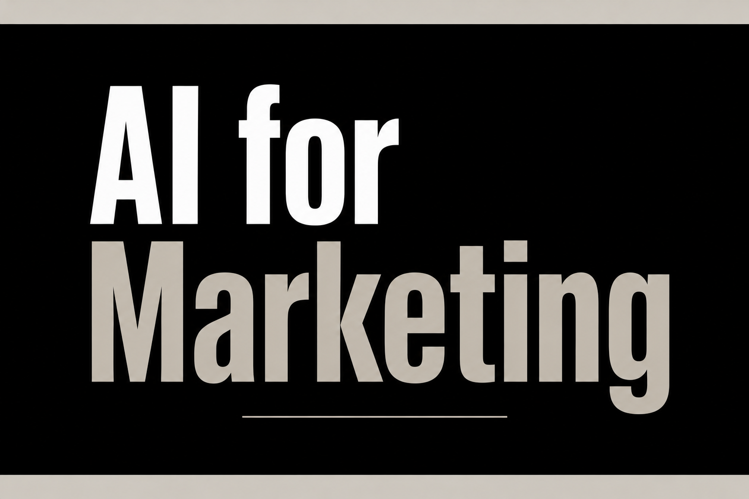 What Can AI Actually Do for Marketing? (And What It Still Can’t)